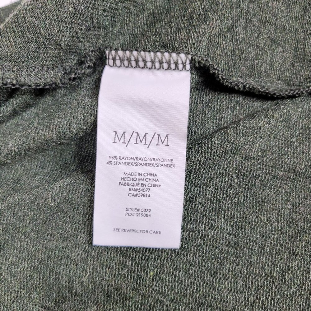 Cabi Simple Playsuit One Piece Jumpsuit Loden Green Sz M 5372 EUC - Picture 5 of 6